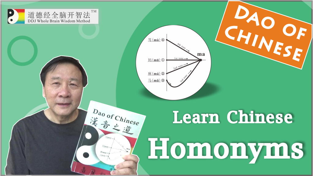 6 Learn to read and write the Chinese Characters in logically classified Homonym groups同音字.